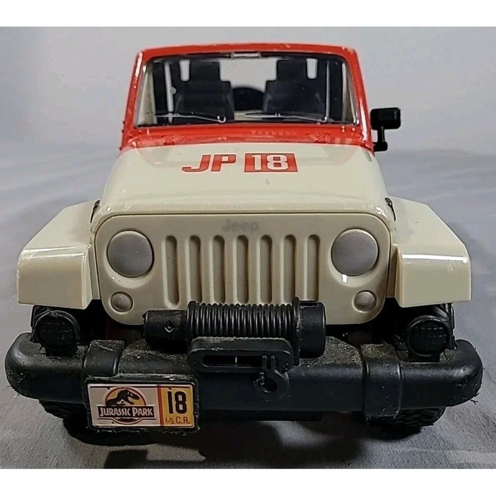 2021 Jada Jurassic Park Jeep Wrangler R/C UNTESTED!! NO‎ REMOTE
